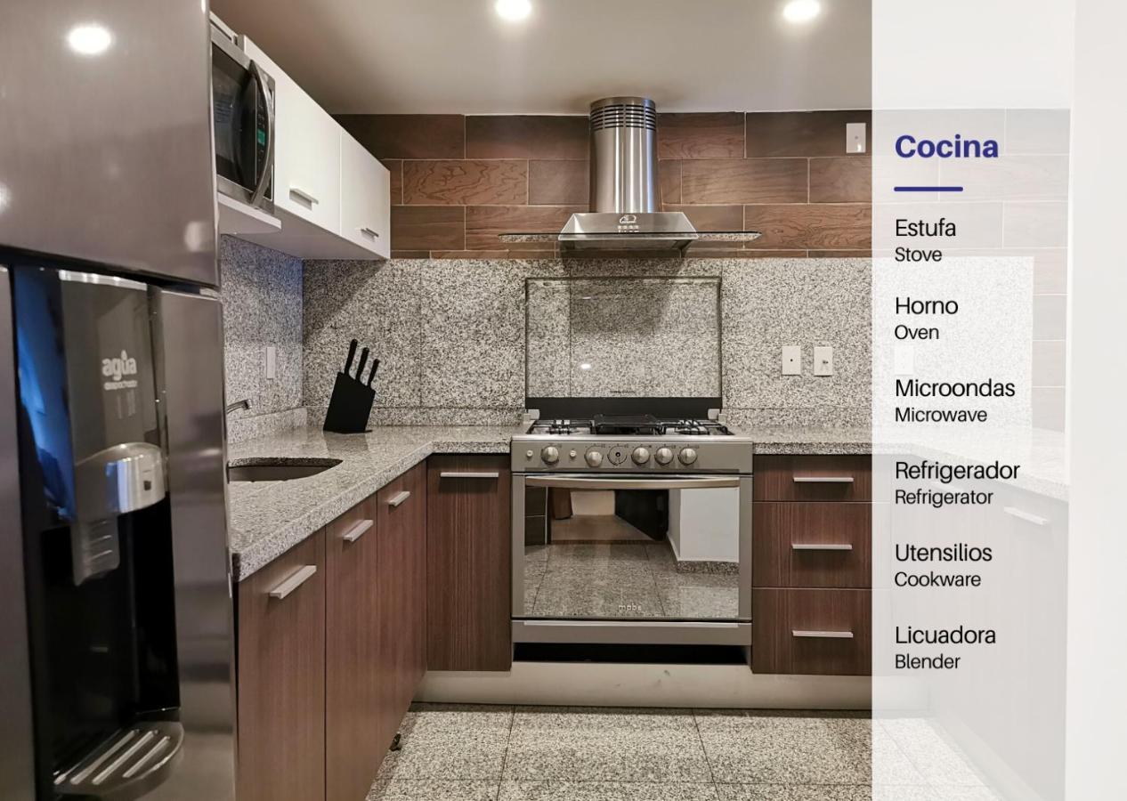 Centric Alure Apartments Mexico City Luaran gambar